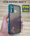 Infinix Hot 9 Matt Case Color Button And Camera Protection Back Cover. 