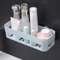 Bathroom Shelf Organizer Shampoo Gel Storage Basket Toilet Sticker Shower Corner Accessories. 