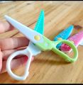 6in1 Craft Set, with Decorative Scissors and Embossing Tool for paper cutting. 