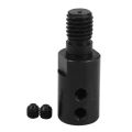 1Pcs M10 8 Mm Dc Motor Shaft Drill Adapter For Saw Blade Connection. 