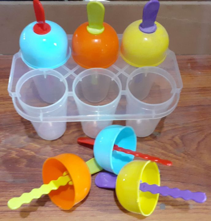 Juice Icecream Kulfi Candy Maker - 6 slots - Multicolor