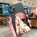 Anime Jujutsu Kaisen Itadori Yuji Ryomen Sukuna Phone Case for IPhone 15 14 13 11 12 Pro Max XS XR X 8 7Plus SE Soft Matte Cover. 