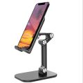 Premium Mobile and Tablet Holder - Adjustable Flexible Stand - Foldable Anti-Slip Design for Study and Office Use. 