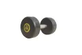 JD Fitness Professional Rubber Coated Dumbbell with Contoured Metal Handle (1-Pc) - High-Quality Fixed Weight for Home Gym & Strength Training - Available in 1kg to 12kg. 