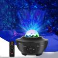 Galaxy Projector - Night Light Projector, Starry Projector with Remote Control & Bluetooth Music Speaker, Timer & Voice Control, Ocean Wave Light Projector. 
