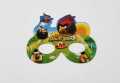 ANGRY BIRDS PAPER MASKS ( PACK OF 10 PAPER MASKS ). 