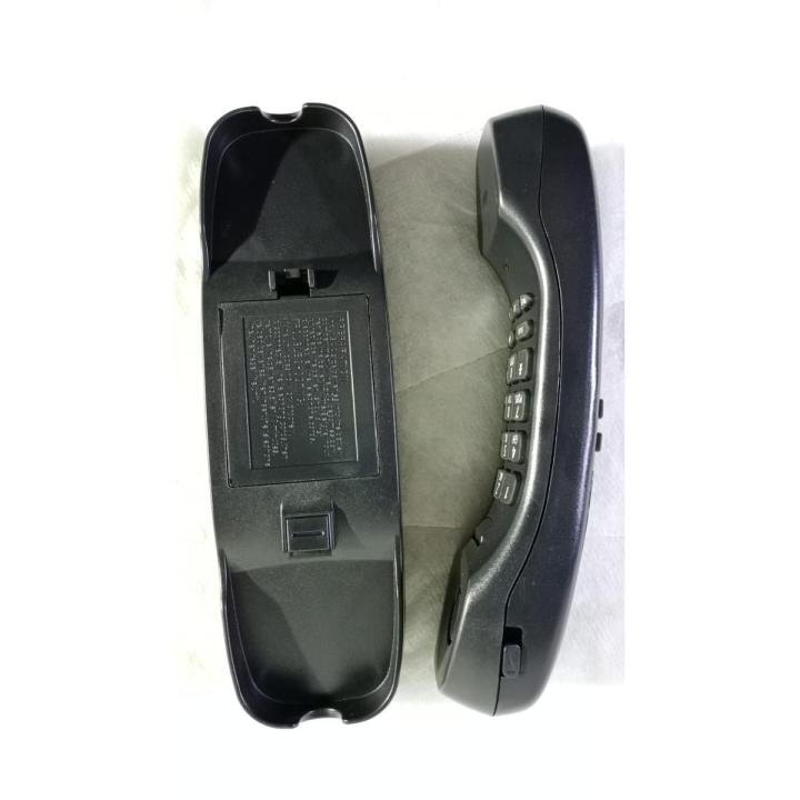 Babalt S3A Landline Phone Caller ID Wall Mountable Trimline Corded Landline Set Telephone Set PTCL CLI with Caller ID Luminous Indicator Calling Check Telephone for Hotel Home Phone Small Hotel Phone Hanging Phone NOTE random color will be delivered