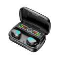 T12 TWS Bluetooth 5.0 In-ear Headphones Wireless Mini Earphone Super Bass Stereo Headsets Dual Micrphone with LED Battery Display. 