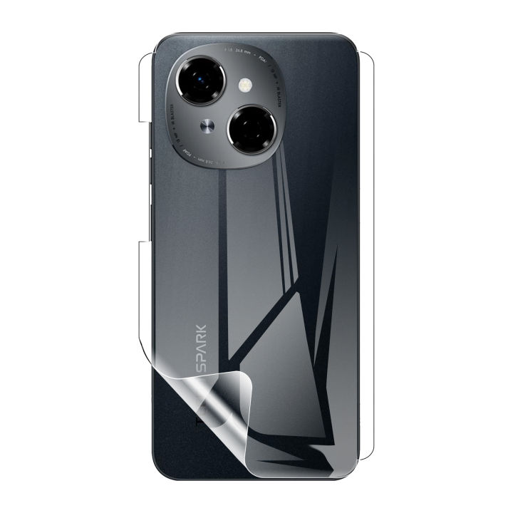 Tecno Spark Go 1 Back Clear Jelly Protector Soft Film Protection Hydrogel Film Back Protector For Spark Go 1
