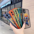 chenyyka For VIVO S5 Case With Side New Design Frosted Transparent Hard Square Edge Phone Case Pattern Silicone Casing Cartoon Cute Stitch Full Cover Camera Protection Cases Shockproof Softcase. 