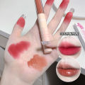 SHAQINUO Youth Time Double Head Lip Glaze Mirror Water Gloss Matte Velvet Lipstick Domestic Beauty. 