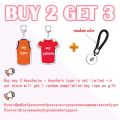 Popular Korean Fashion Kpop Girls Band Keychain for Women Man Bag Accessories Bag Key Chain Ring Keychains Jewelry Fans Gift. 