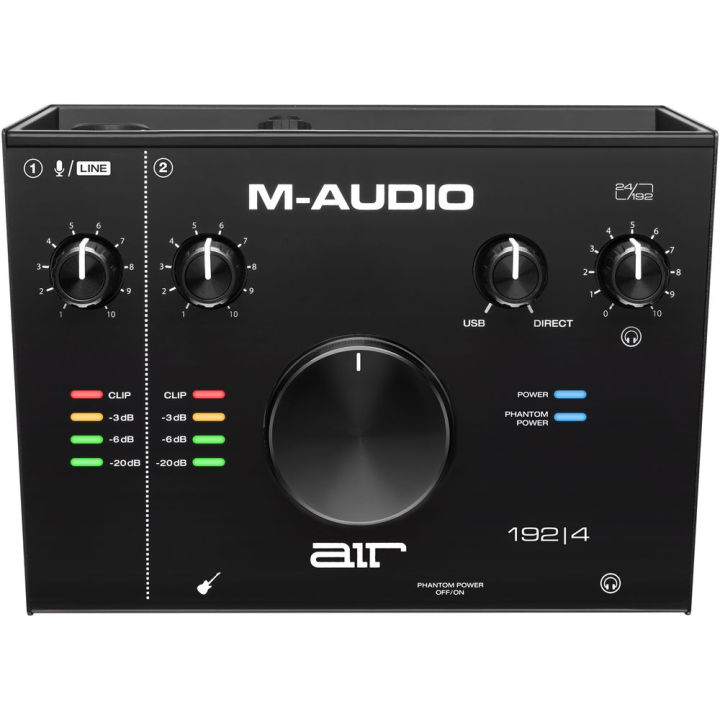 M-Audio AIR 192|4 – 2-In 2-Out USB Audio Interface