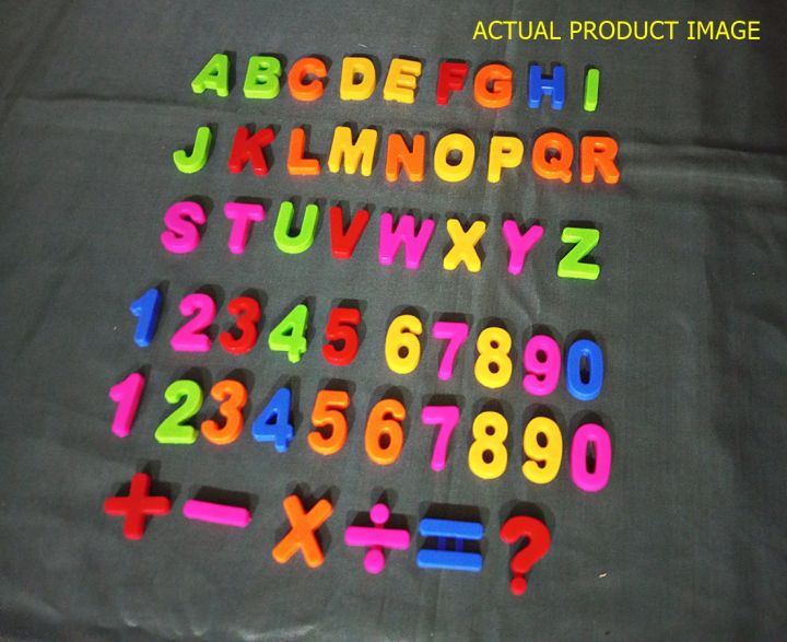 Magnetic Alphabets - Learning Letters for Kids ( Urdu / English / Numbers ) - 1 Set