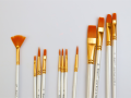Giorgione Paint Brush Set of 12 Mix Brushes,Nylon Hair Brushes for Oil Watercolor Painting, Face Body Model Paint, Nail Art, Miniature Detailing & Rock Painting. 