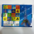 Magnastix Magnet Toy 157 PCS building set magnetic blocks and building. 