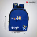 Traverse  Bluey Backpack for boys & girls. Dual compartment large bag suitable for Grade 1 students & grownup preschoolers Bags hand bag for girls bags for girls. 