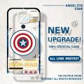 YYDS for Redmi Note 9 Back Cover Marvel Iron Man Transparent Crystal TPU Soft Thin Phone Case. 