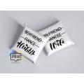 Wedding Gift Hubby Wifey Pillow cases Husband and Wife Gift for Bride at Bridal Shower Gift or Wedding Engagement Marriage Gift. 