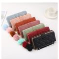 Jannah Beam Long Purse Lady Women's Multi-slot Zip Purse Woman Wallet Dompet Life 15P3. 