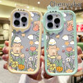 Chenyyka For Xiaomi Redmi Note 10 Pro Max Case Cartoon Cute Bear Little Monster Camera Lens Soft Clear Shockproof Phone Cases Silicone Protective Cover Creative Transparent Casing. 