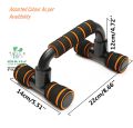 Pair of Push up Stands Highest-Quality With Foam Grip For exercise. 