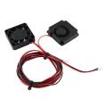Silent 24 Volt Extruder Hot End Fan Turbo Fan Combo for Ender 3X. 