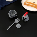 Boiled Egg Cup Holder with A Fork Included - Knight Design - Kitchen Utensil Decor,Fork Knight Durable. 