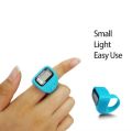 Digital Finger Ring Tally Counter Tasbeeh - 5-Digit Handheld Zikr Clicker with LED Backlight for Prayer Counting - Night Mode LCD Display. 