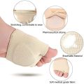 【HOT】 Silicone Gel Insoles For Shoes Metatarsal Forefoot Insert Pad For Women Men Foot Cushion Pads For Hallux Valgus Corrector Socks. 