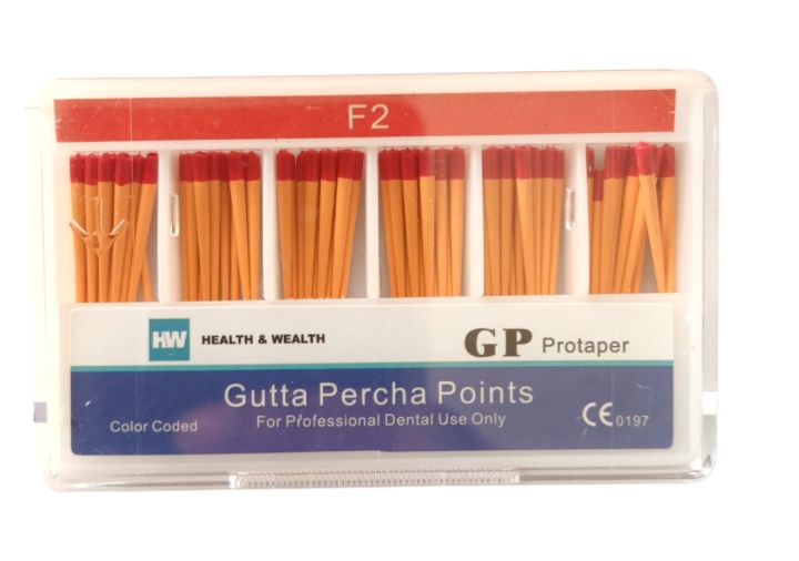 Gutta percha point length marking F2 / for Dental Profession