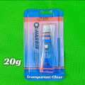 HARRIS RTV Silicone Sealant 20g & 50g Tube & 310ml (Transparent/Clear Color)- Best For Stop Water Leakage And To Fill Empty Spaces etc. 
