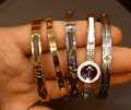 Titanium Stainless Steel Brand Bracelet Bangle. 