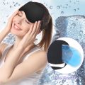 Relaxing Tired Eyes & Headache Relief Hot Cold Cooling Gel Eye Mask Ice Bag Eye Protection Ice Cool Soothing Tired Eyes. 