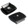 1 Pcs Dslr Quick Release Plate Camera Plate Adapter Tripod Head Plate Adapter for 690 590 600 Camera Tripod, 690A. 