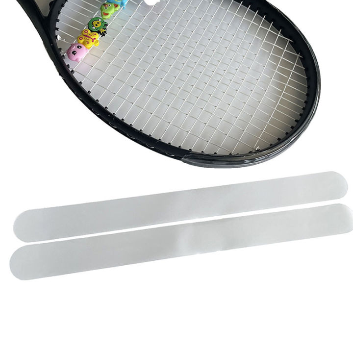 Transparent Tennis Racket Paddle Head Protection Tape Reduce Friction Sticker TPU Protection Tape Sports Parts Sunlight Super Store