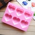 Silicone Heart Chocolate Mold Diamond Heart Silicone Mold. 