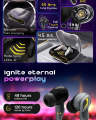Audionic Airbud Battlebuds Quad Mic, ENC Wireless Earbuds, Gaming mode Low Latency TWS Earbud With 48 Hours Playtime, IPX5 Water Proof Wireless Earphones With Voice Assistance Bluetooth Ear buds And Headphones. 