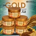 Jessica 24K Gold Facial Kit Salon Pack 5 Steps - Each Jar 500g (Approx). 