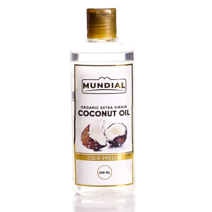 MUNDIAL ORGANIC EXTRA VIRGIN COCONUT OIL – 200ML