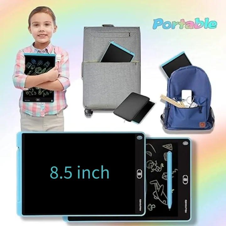 LCD%20Writing%20Tablet%20-%20Electronic%20Slate%20%7C%20E-writer%20%7C%20Digital%20Memo%20Pad%20%7C%20Erasable%20Writing%20Board%20%7C%20Learning%20Toys%20And%20Daily%20Life%20Routine%20Notebook%20And%20Gadgets%20For%20Educational%20Purpose%20-%208.5%20Inch%20-%20Image%202