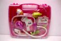 Doctor Set Pretend Play Toy with Light Sound Effects, Pink. 