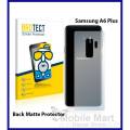 Samsung Galaxy A6 Plus Back Matte Protector Soft Skin Sheet Soft Film Protection For Samsung Galaxy A6 Plus. 