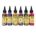 Washable Non-Toxic Glitter Glue for Art and Craft Decoration on Paper Card & Fabric (Pack of 6). 