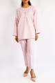 Saya - Cotton Jacquard Stitched 2 Piece (Shirt/Trouser). 