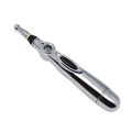 Electronic Acupuncture Pen, Electric Meridians Laser Acupuncture Machine Magnet Therapy Instrument Meridian Relief Pain Tools (MASSAGER PEN W-912 OF THREE ATTACHMENT). 