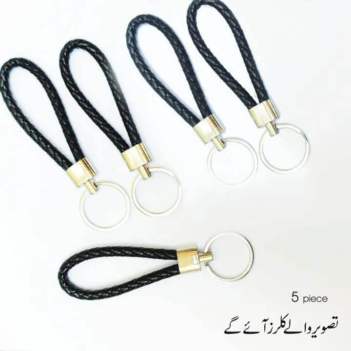 Fashion%20Keychain%20Pack%20of%205%20PU%20Leather%20Key%20Chain%20Braided%20Woven%20Rope%20Key%20rings%20Bag%20Keyring%20Car%20keyrings%20Men%20Women%20Keychains%20Fancy%20Keyring%20Key%20Chain%20for%20Bag%20-%20Image%204