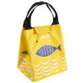 Insulated Insulated lunch bag Lightweight Aluminum foil thickened Portable Portable lunch box Oxford cloth Student-sized Oxford cloth lunch bag for Outdoor Work School Picnic Travel. 