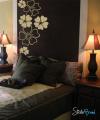 Floral Flower Patterns Wall Decal Sticker for Room Decoration and Home Styling. 