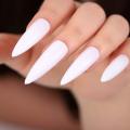 Dollar Shop 100pcs / Square / Almond / Oval / Coffin / Shape Natural & White Color Artificial Nails for girls kit Acrylic Nail Extensions Manicure Tools for Womens Extra Long Press on Nails. 